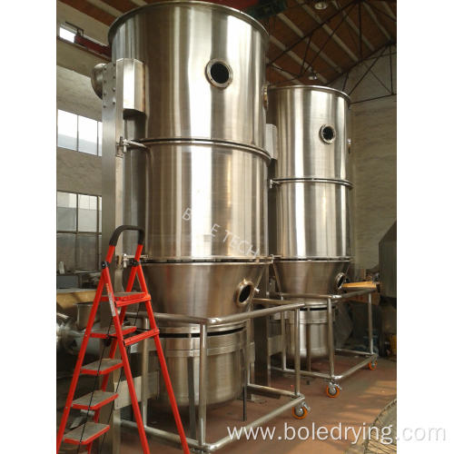 Pharmaceutical fluid bed drying machine Fluidized bed dryer